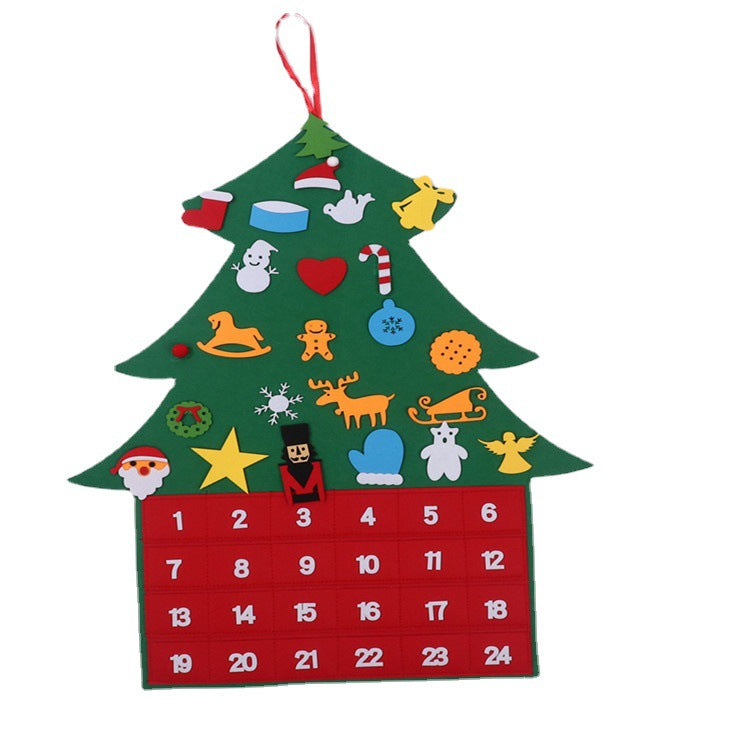 Creative Felt Christmas Tree Pendant Ornaments Gifts