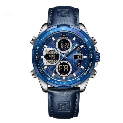 Men's Stainless Steel Strap Multi-function Watch