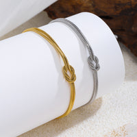 Love Knot Double Snake Love Knot Infinite Love Couple Bracelet