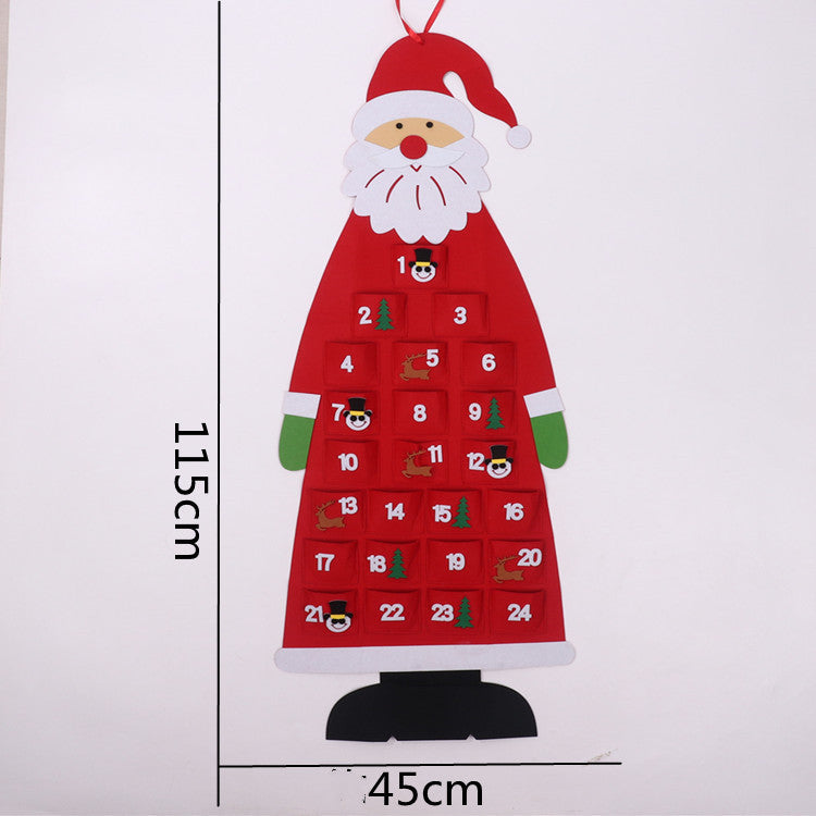 Creative Felt Christmas Tree Pendant Ornaments Gifts