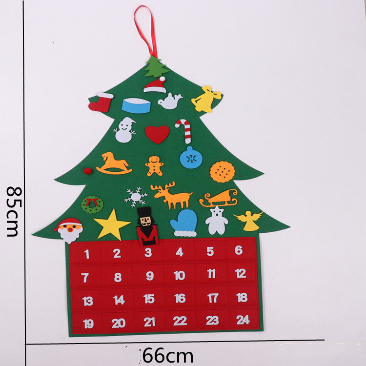 Creative Felt Christmas Tree Pendant Ornaments Gifts